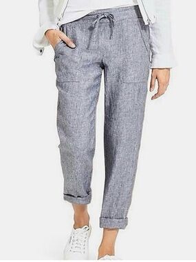 Athleta Linen Ankle Pant